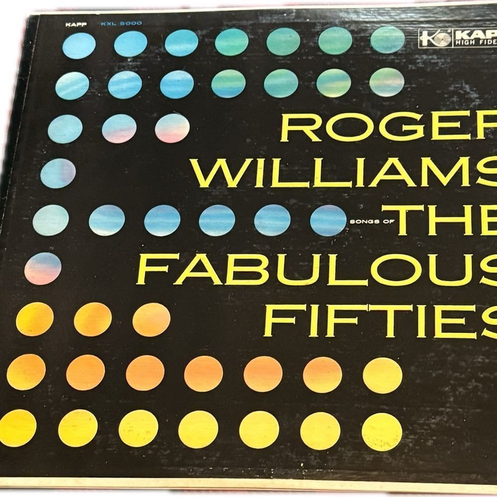 Roger‎ Williams Vinyl Record